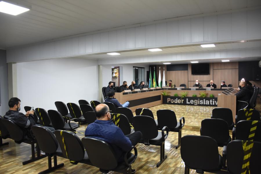 Câmara Municipal promove sessão ordinária 019/2021